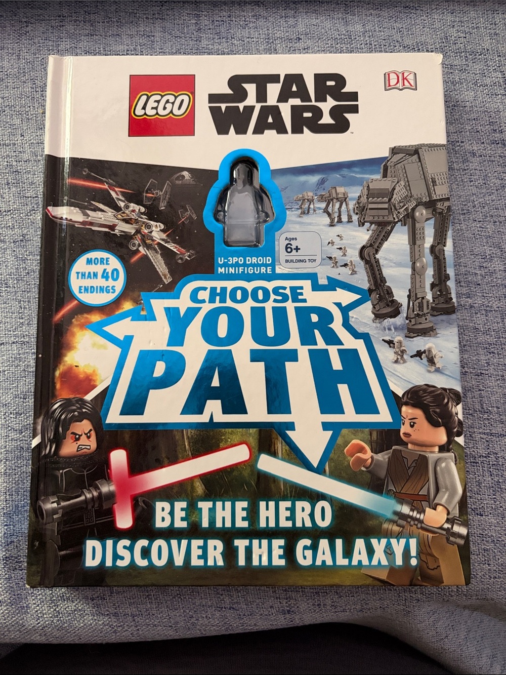 LEGO Star Wars Choose Your Path – Blue, White & Black Cover NO MINIFIG